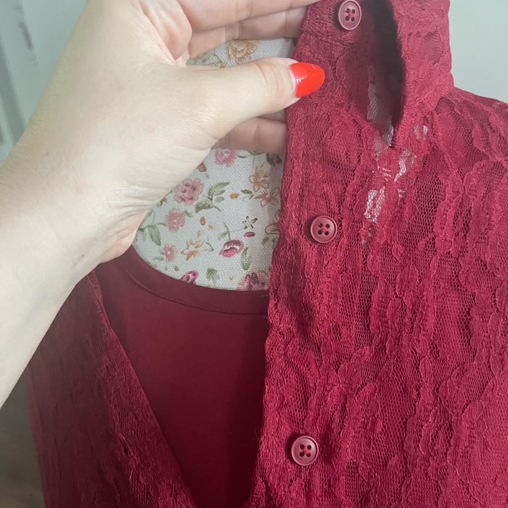 2PC LACE TOP - Picture 4 of 10